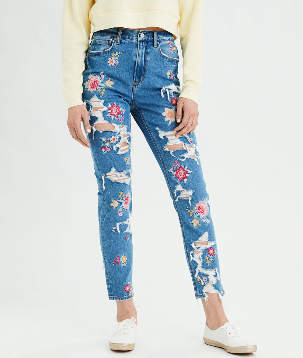 Embroidered Fall Denim - Ashley Parry