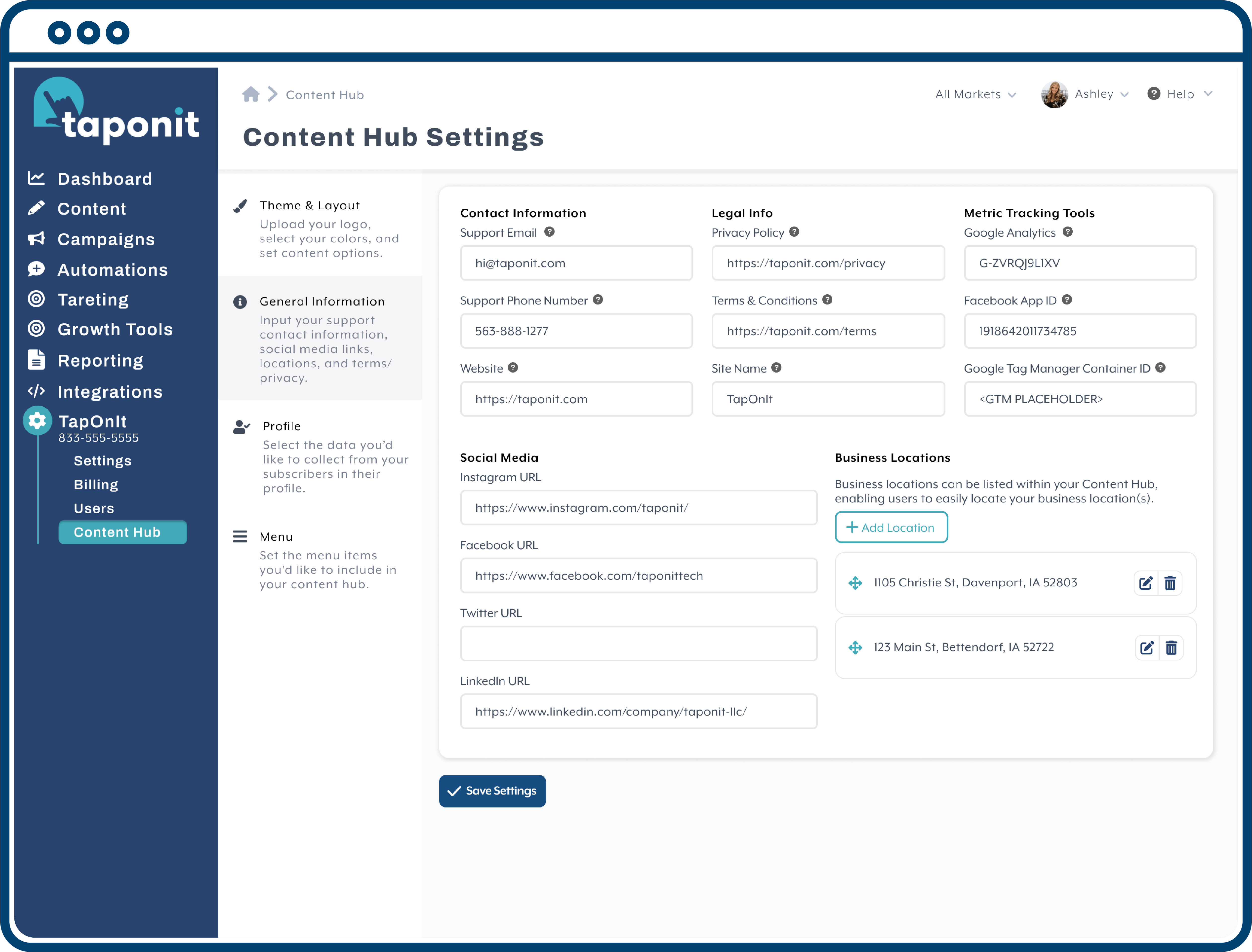 ContentHubCustomization_GeneralInfo Content Hub General Information