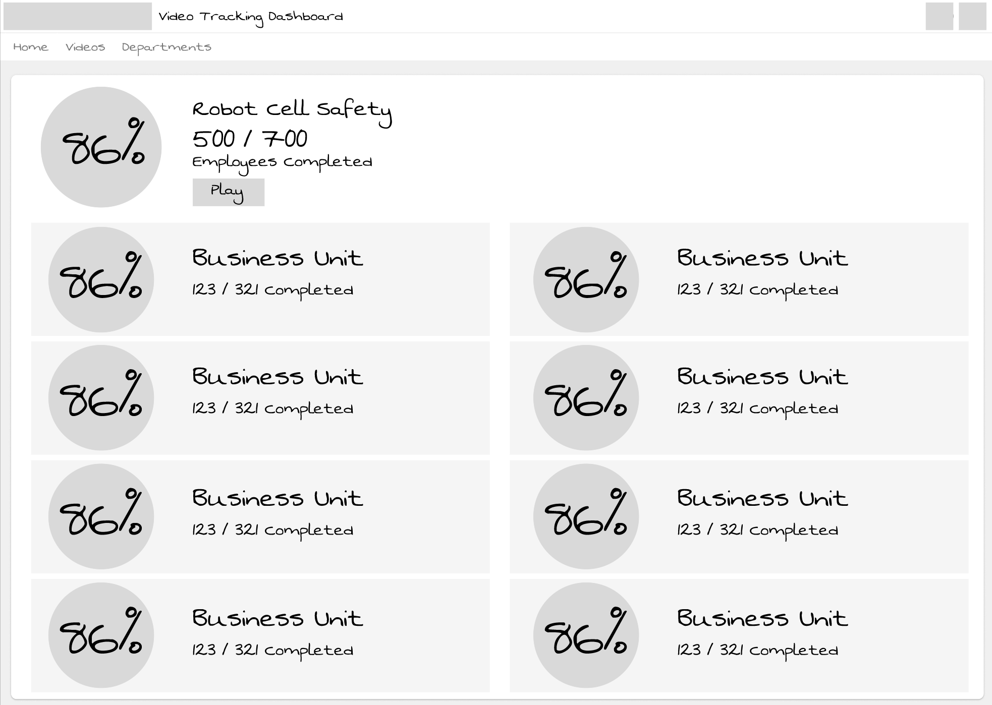 NEWvideos digital wireframe displaying video details